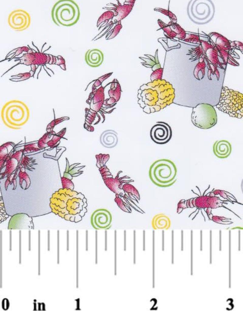 Fabric Finders FF 2146 CRAWFISH BOIL FABRIC