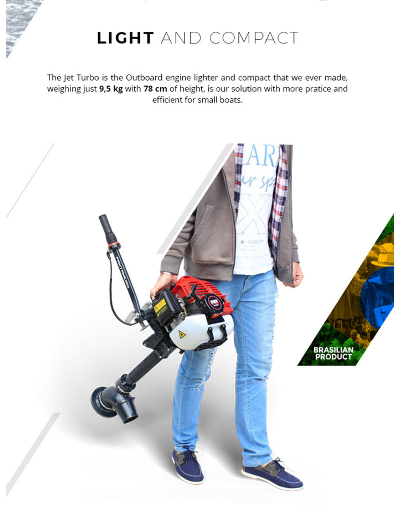 Jet Turbo, 3HP Jet Propulsion Kayak Engine Sulphur Creek Outfitters