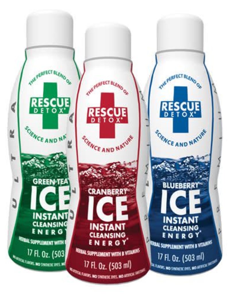 Rescue Detox ICE 17 oz., Asst. Flavors Hipster Vibes, LLC
