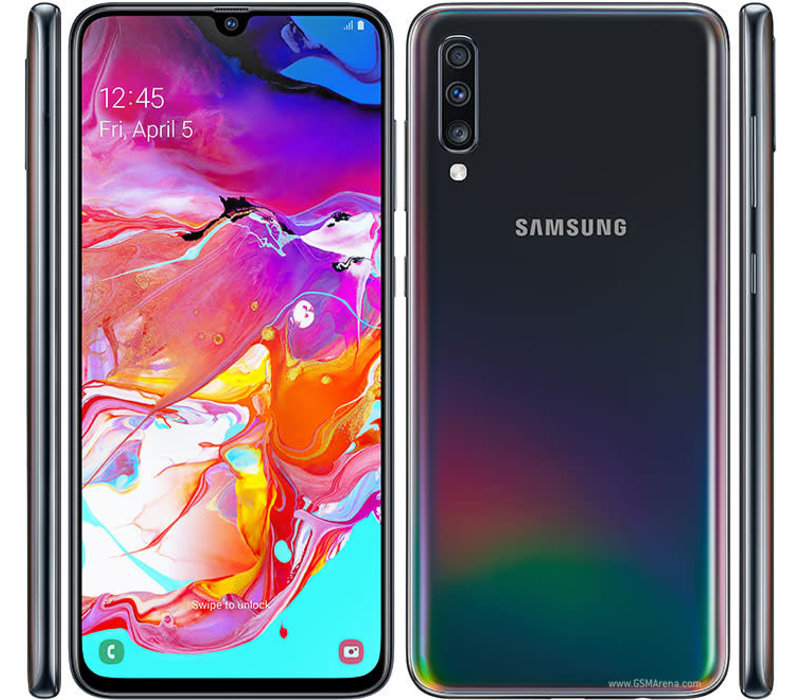 galaxy a70 black screen