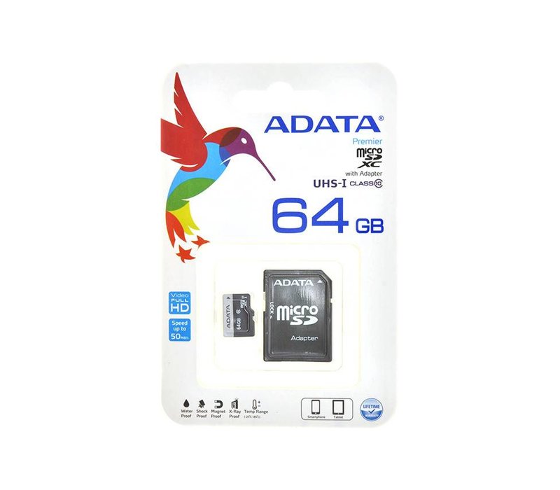 Adata Adata Micro SD Card 64GB (Class 10) Cowboy Wholesale Corp.