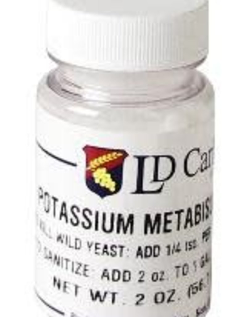 POTASSIUM METABISULFITE 2 OZ Hoppin' Grape Homebrew Supply