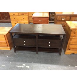 Entertainment Centers Curio Cabinets Tv Stands Recycled Furniture 2 Drawer Tv Stand Espresso