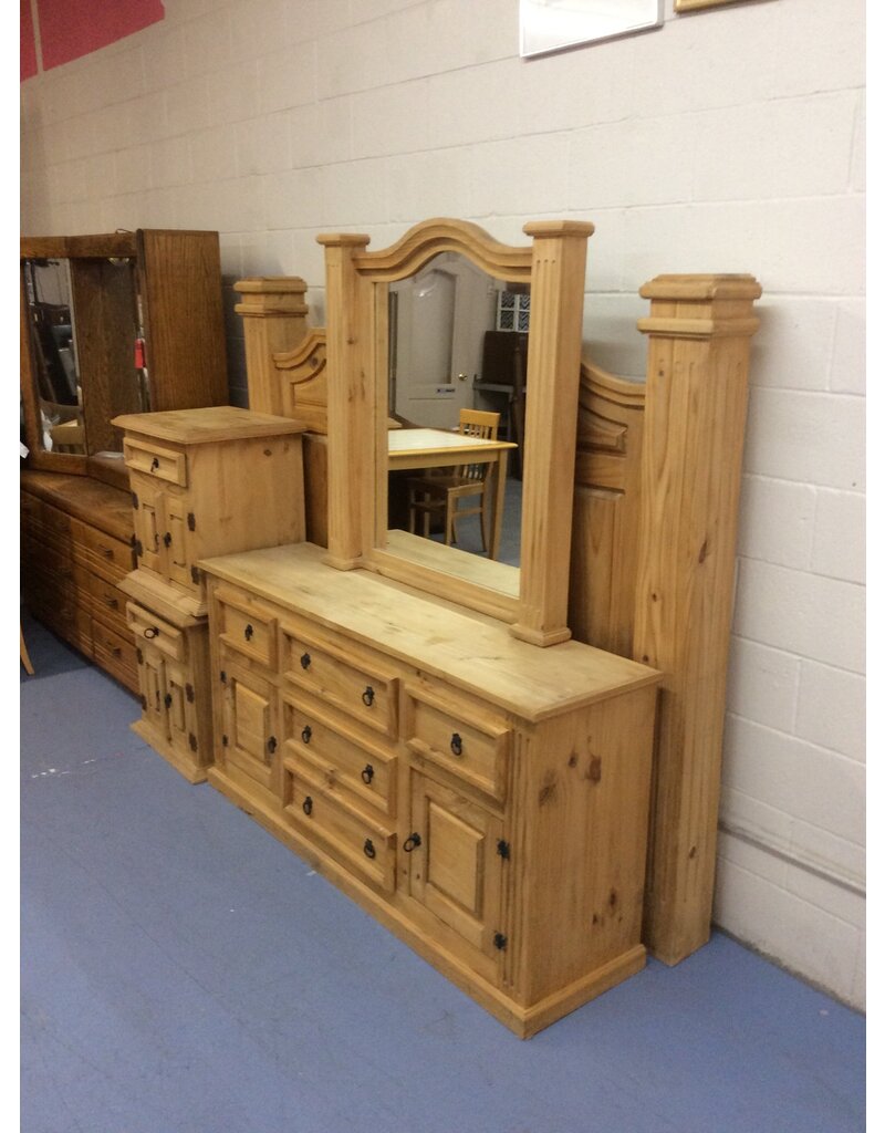 Headboard California King Pine