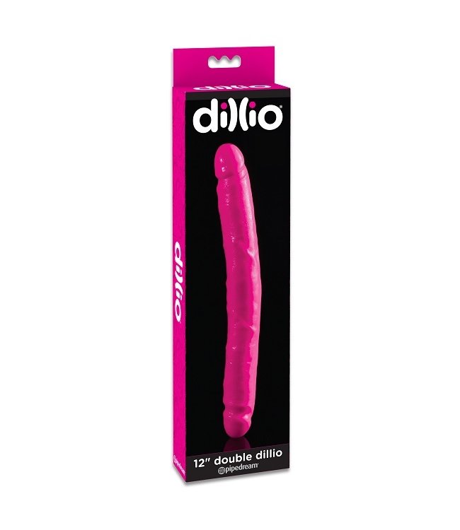Фаллоимитатор двусторонний с вибропулей Toyfa Double Dildo, фиолетовый УТ-00002015 - TOYFA - Двухсторонние фаллоимитаторы - Купить