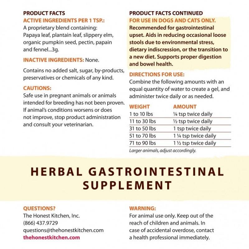 Honest Kitchen Perfect Form Fur Babies