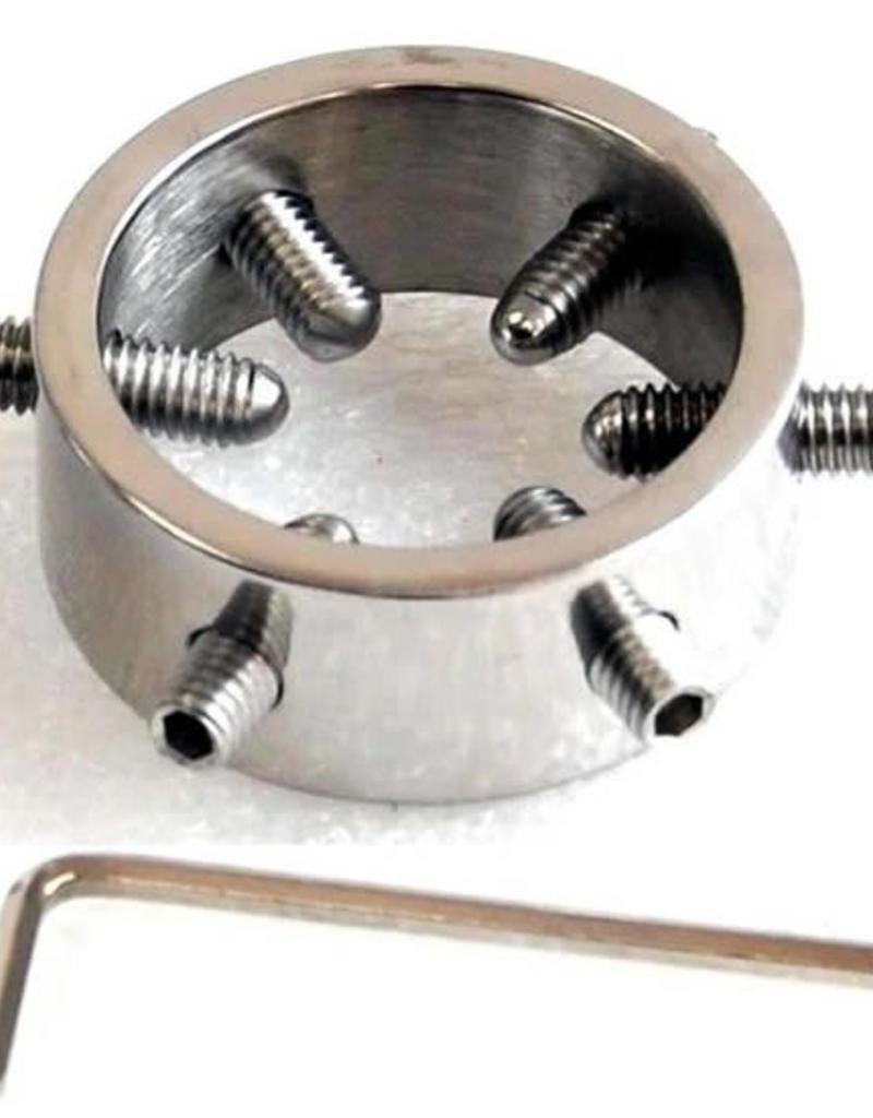 Разделитель мошонки на клепках 8 Style Ball Divider BLM1685 - BlueLine - Эрекционные кольца - Купить