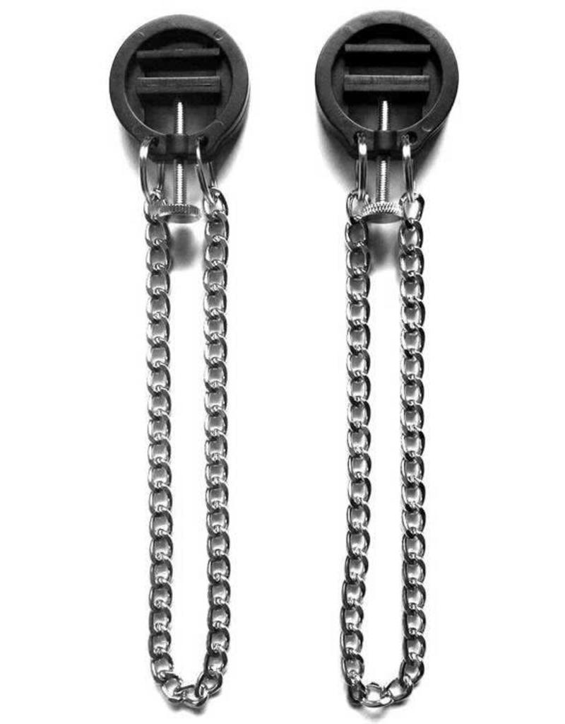 Зажимы для сосков PipeDream Rock Hard Nipple Clamps, серебристые 362426PD - PipeDream - Зажимы для сосков - Купить