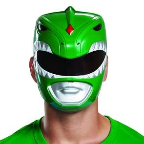 Green Power Ranger Mask-Adult - POP! Party Supply