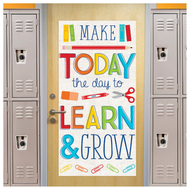 Learn And Grow Door Decoration