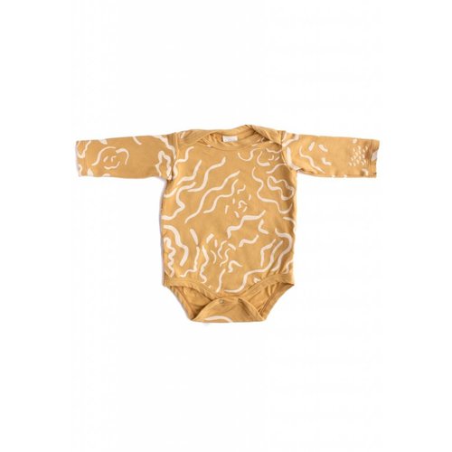 North of West Painted L/S Organic Onesie North of West Painted L/S Organic Onesie