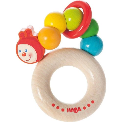 Haba Clutching Toy Rainbow Caterpillar Haba Clutching Toy Rainbow Caterpillar