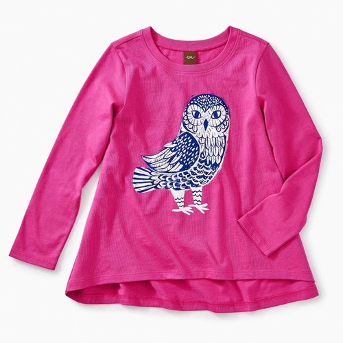 Tea Wise Owl Twirl Tee Tea Wise Owl Twirl Tee