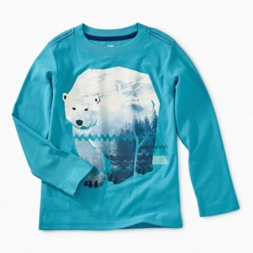Tea Polar Peaks Graphic Tee Tea Polar Peaks Graphic Tee