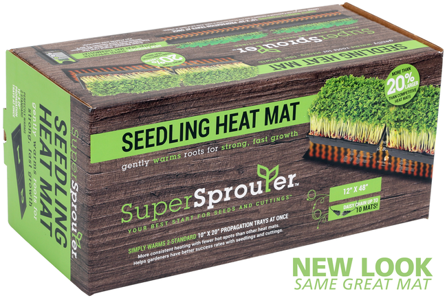 Super Sprouter Super Sprouter 2 Tray Seedling Heat Mat Daisy