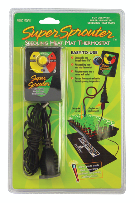 Super Sprouter Super Sprouter Seedling Heat Mat Thermostat 6 Cs