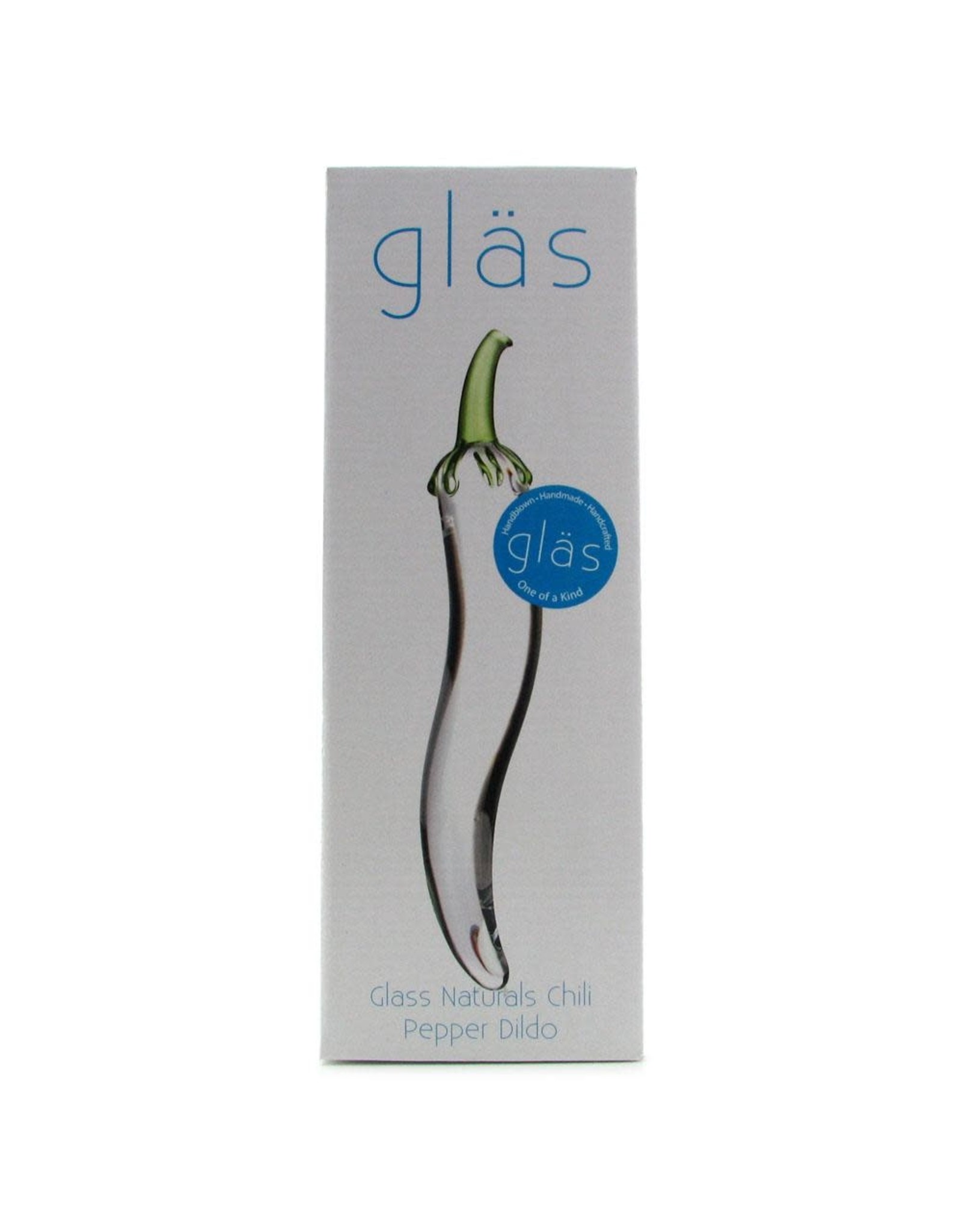 Стеклянный фаллос для точки G Glas 17 см, бесцветный GLAS-138 - Glas - Анальные стимуляторы - Купить