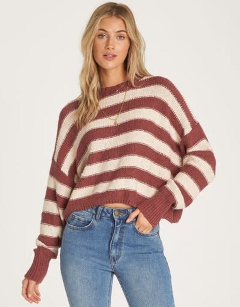 crop stripe sweater