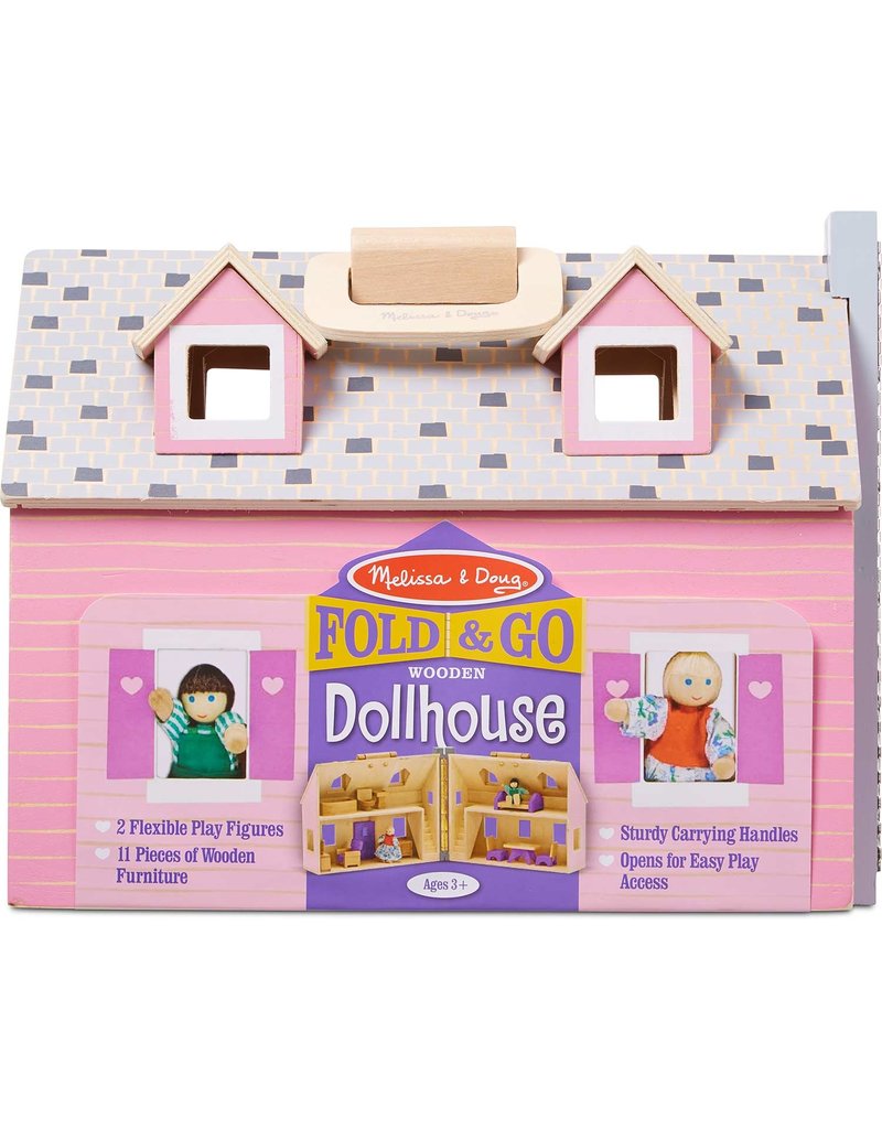 melissa and doug fold n go dollhouse