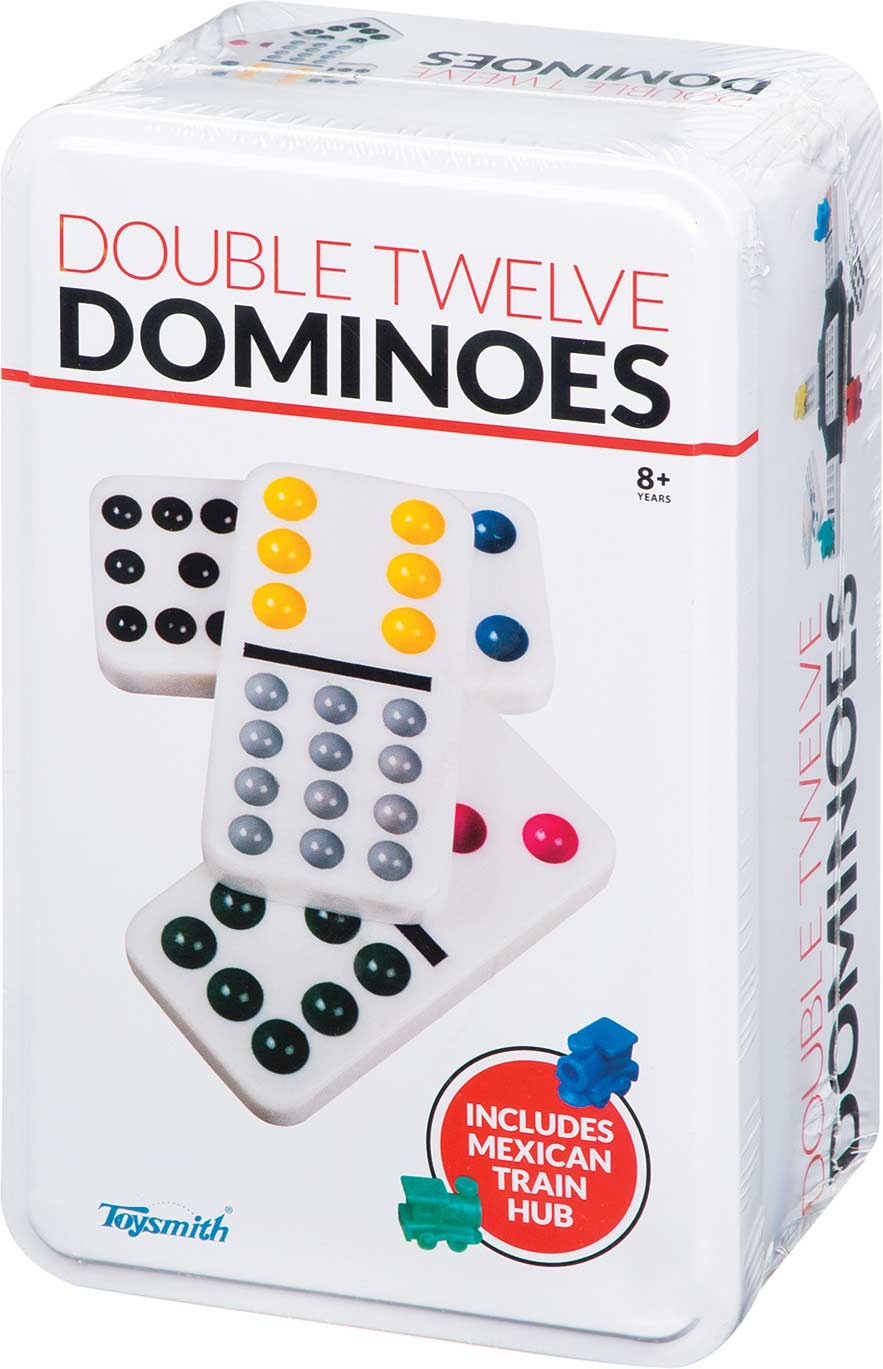 TOYSMITH DOUBLE 12 DOMINOES Zen's Toyland