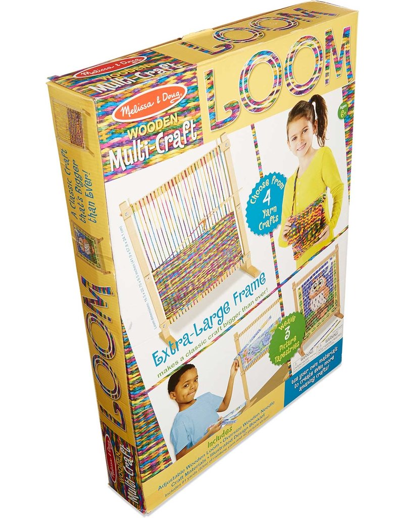 MELISSA & DOUG MultiCraft Weaving Loom Zen's Toyland