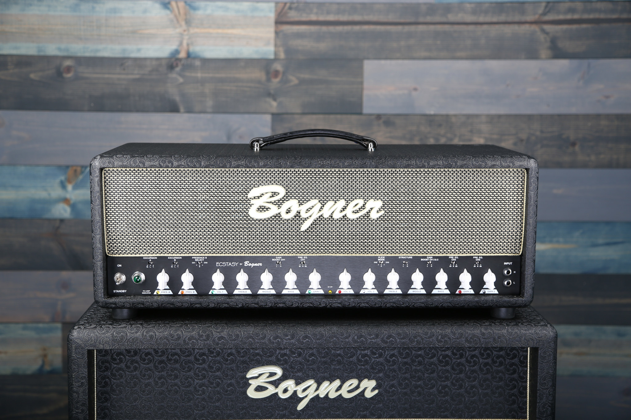 Bogner Amps Ecstasy Head w/ EL34 Tubes Wolf Music Company Musical Instrument Store in Boerne