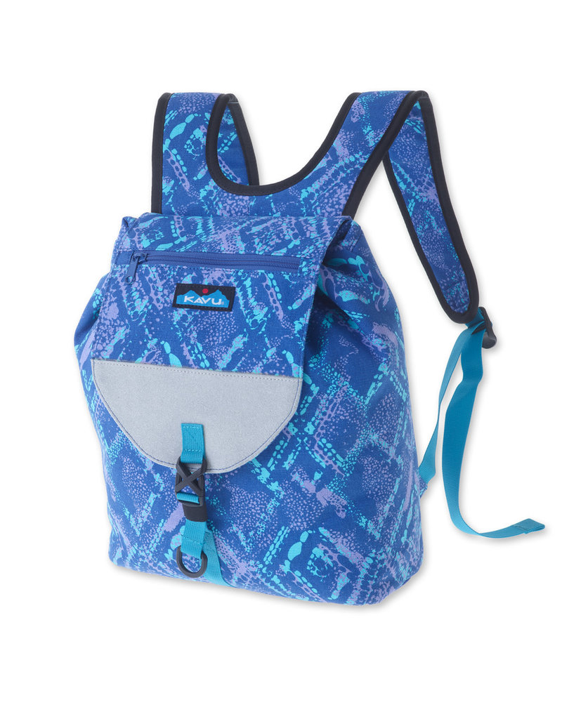 Kavu Satchel Pack Ocean Overlay Rock Outdoors