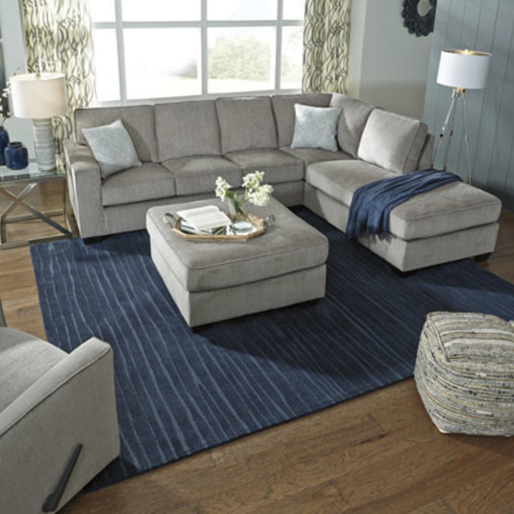 Ashley 8721417 66 2 Pc Chaise Sectional Sofa Altari Alloy Ashley 8721417 66 2 Pc Chaise Sectional Sofa Altari Alloy