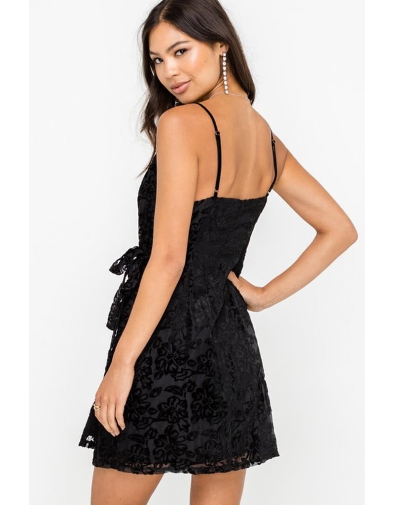 velvet burnout dress | secret charm