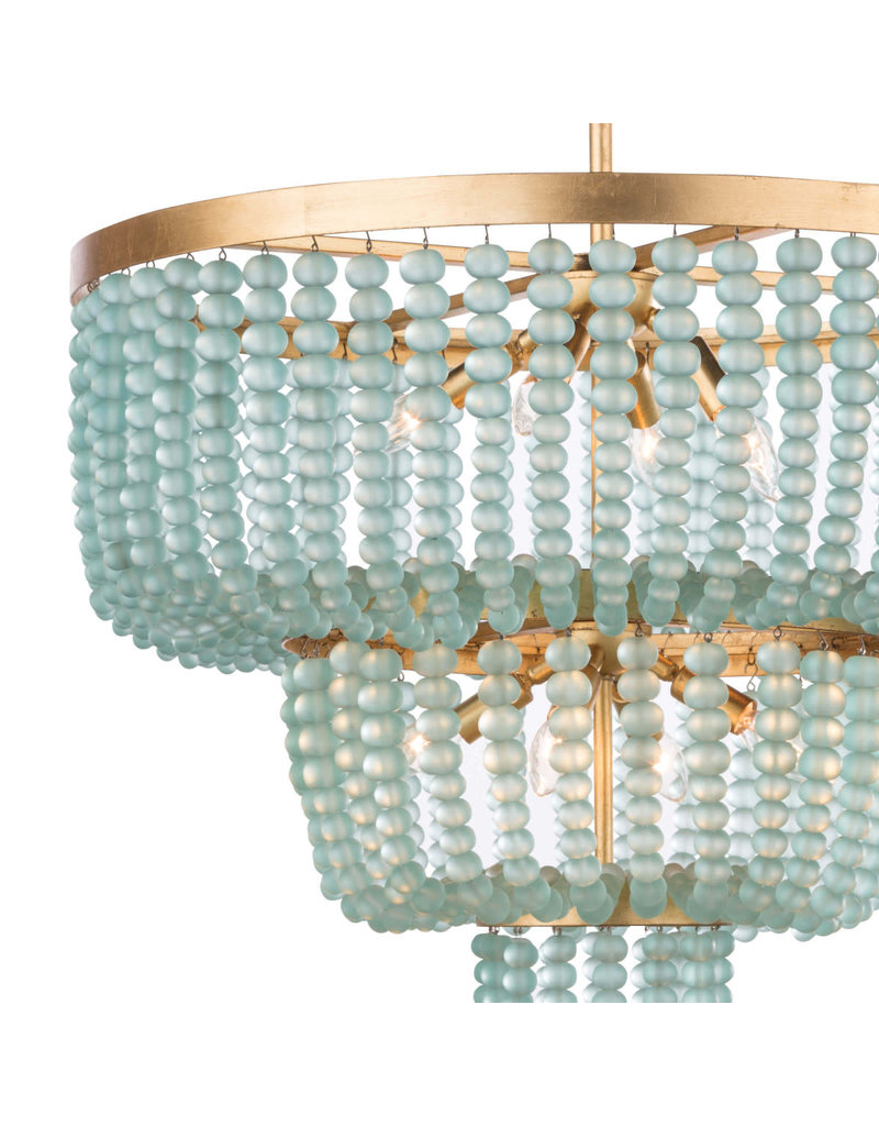 Regina Andrew Design Summer Glass Bead Chandelier Large