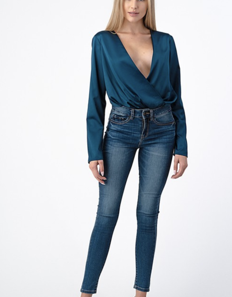 Satin Bodysuit Marcellas Boutique