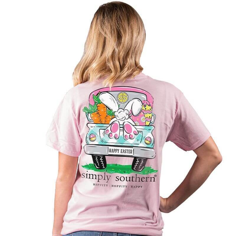 Pink Easter Simply Southern Shirt Chick A Ds