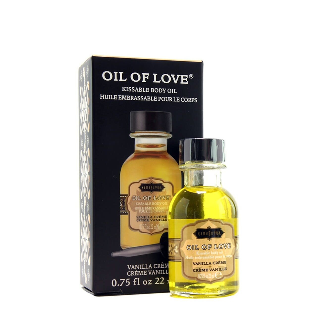 Возбуждающее масло-гель KamaSutra Oil of Love ванильный крем, 22 мл  KS12006 - Kama Sutra  - Возбуждающие женские кремы и спреи - Купить