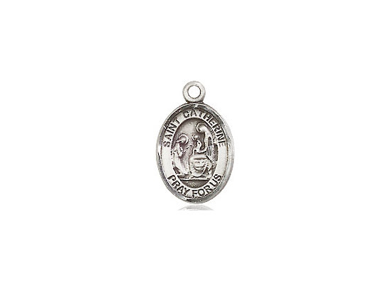 St Catherine Of Siena Medal Sterling Silver 9014SS Reilly S Church