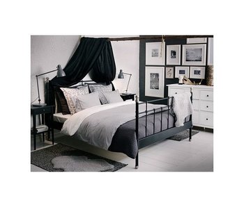 Ikea Bed Black