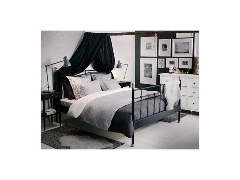 Ikea Bed Black