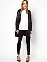 Calvin Klein Leather biker jacket
