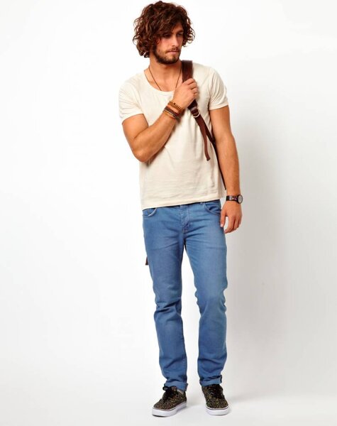 Lacoste T-shirt with bound neck