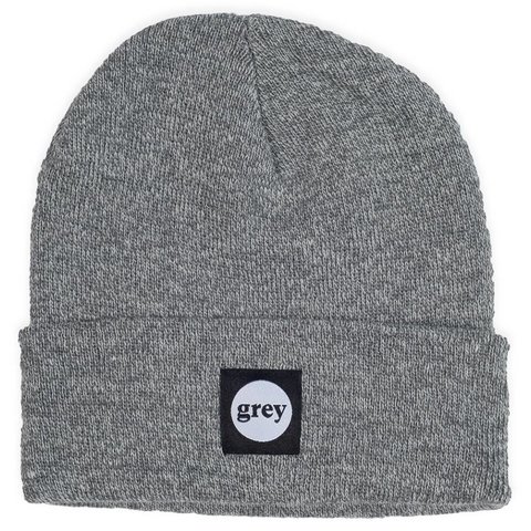 Gray beanie