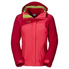 Jack Wolfskin Womens 3-in-1 Coat Red