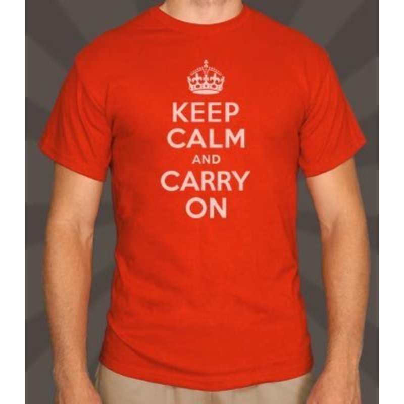 Keep Calm and Carry On Shirt