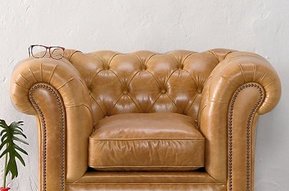 Leather armchair Oxford