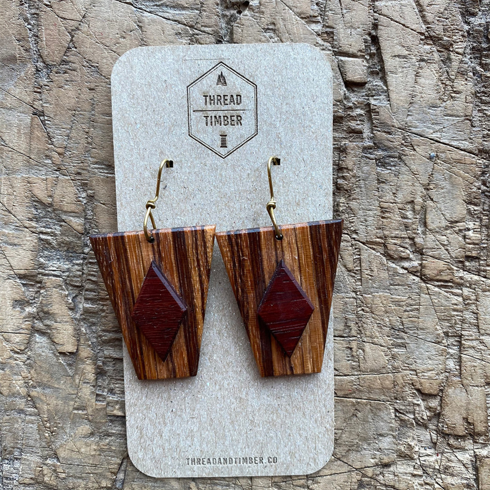 Red Ants Pants Thread + Timber Earrings