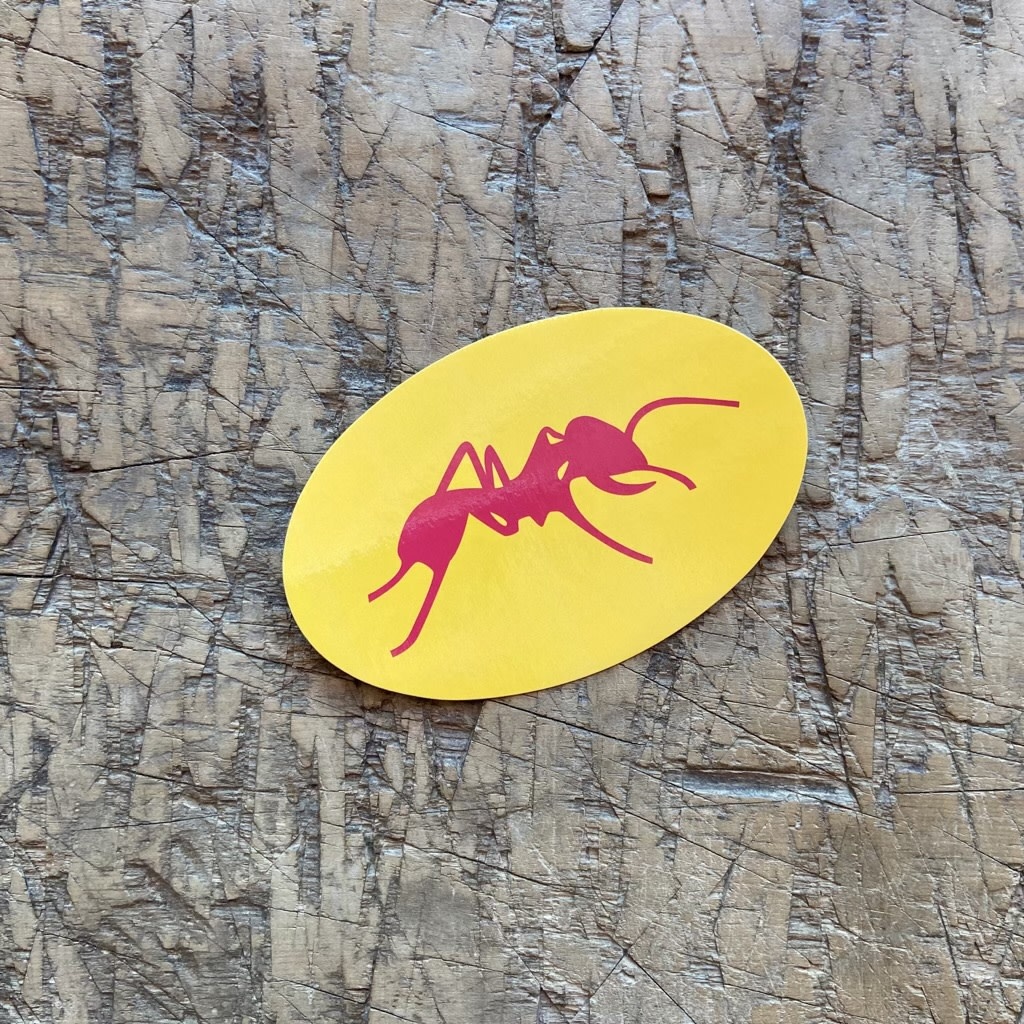 Oval Ant Magnet - Red Ants Pants