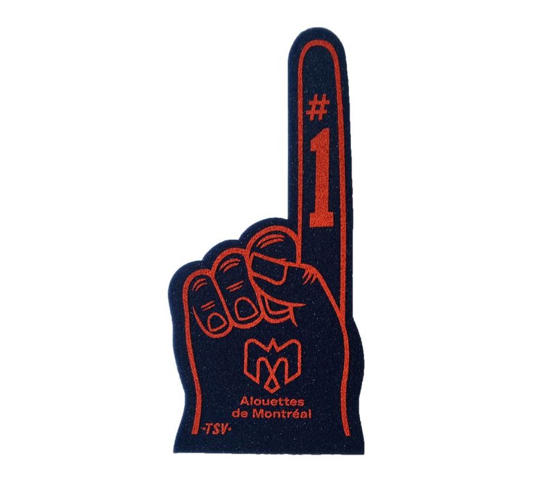 BLUE FOAM FINGER