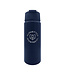 Sports Vault STAINLESS STEEL EXECUTIVE NAVY BOTTLE 18oz