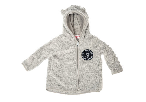hayhay Kids bear zip hoodie