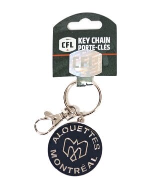 Sports Vault ALOUETTES LOGO KEYCHAIN