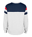 COL ROND GRIS GRAPHIQUE FEMME