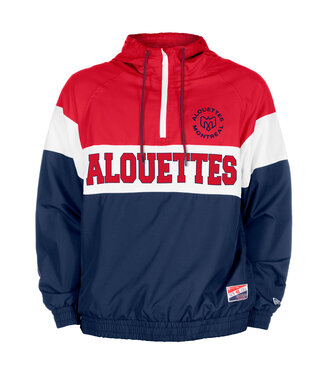 New Era THROWBACK QUARTER ZIP WINDBREAKER